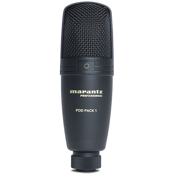 Marantz Pod Pack 1 USB Microphone with Broadcast Stand and Cable